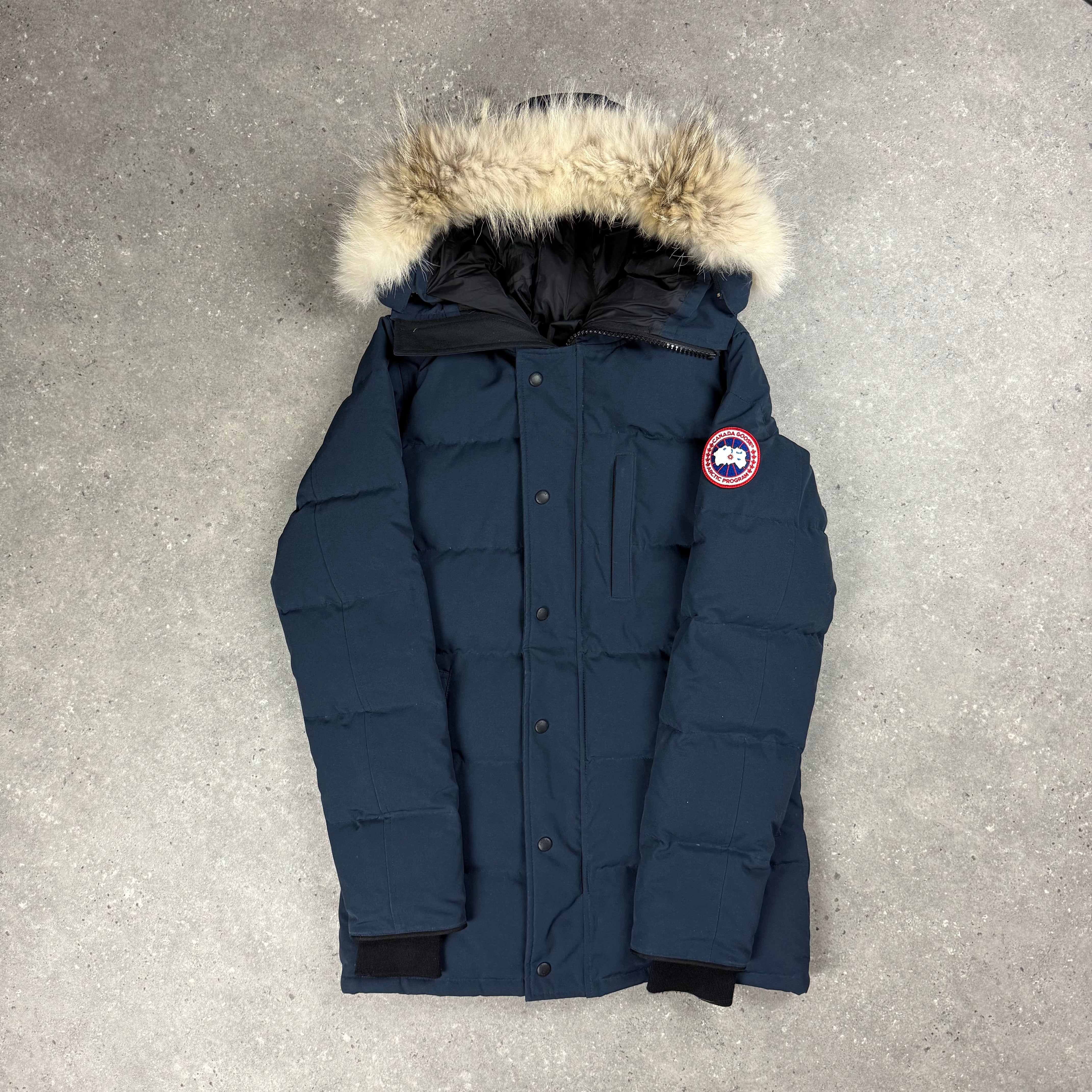 CANADA GOOSE CARSON PARKA NAVY - (S)