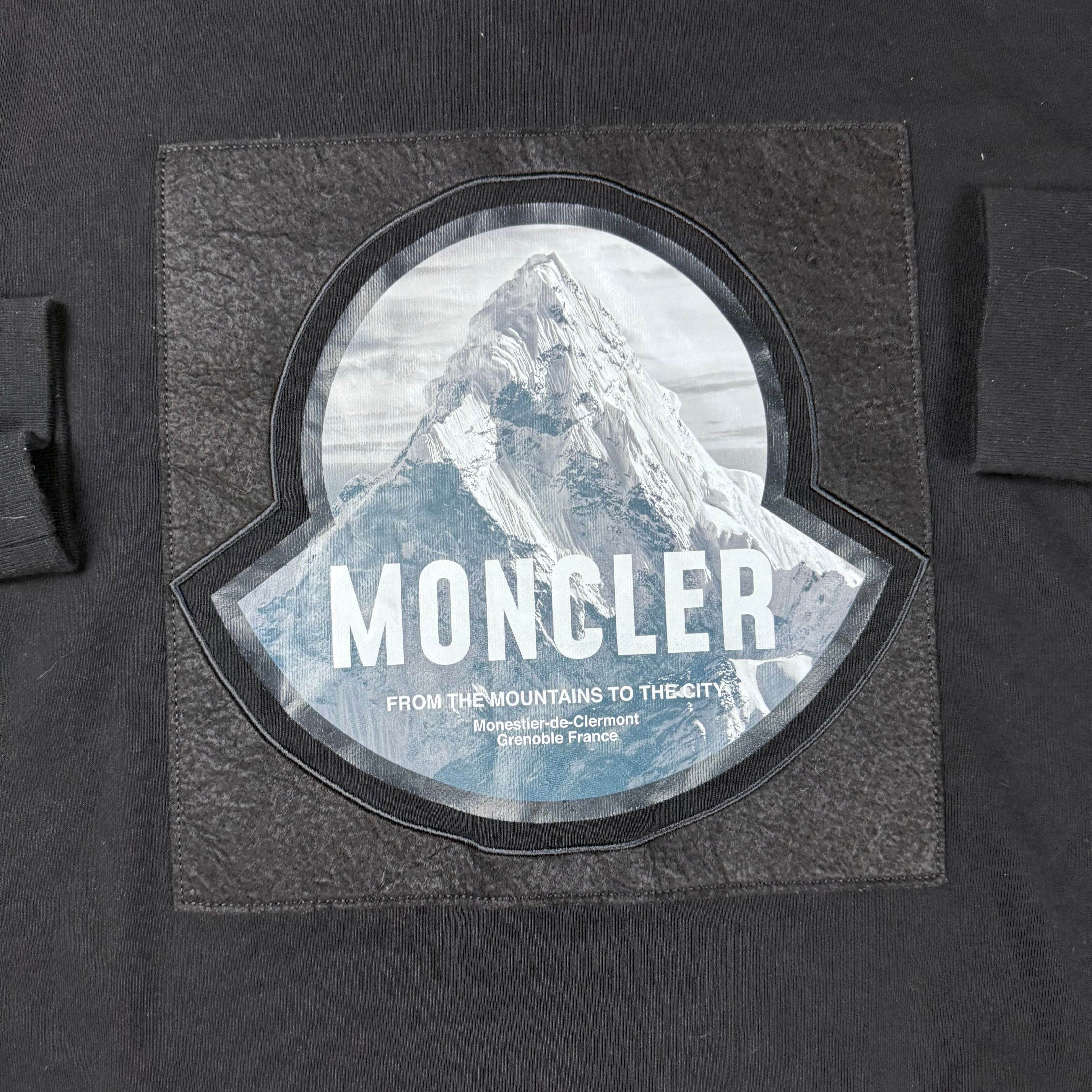MONCLER JUMPER BLACK - XL (FITS L)