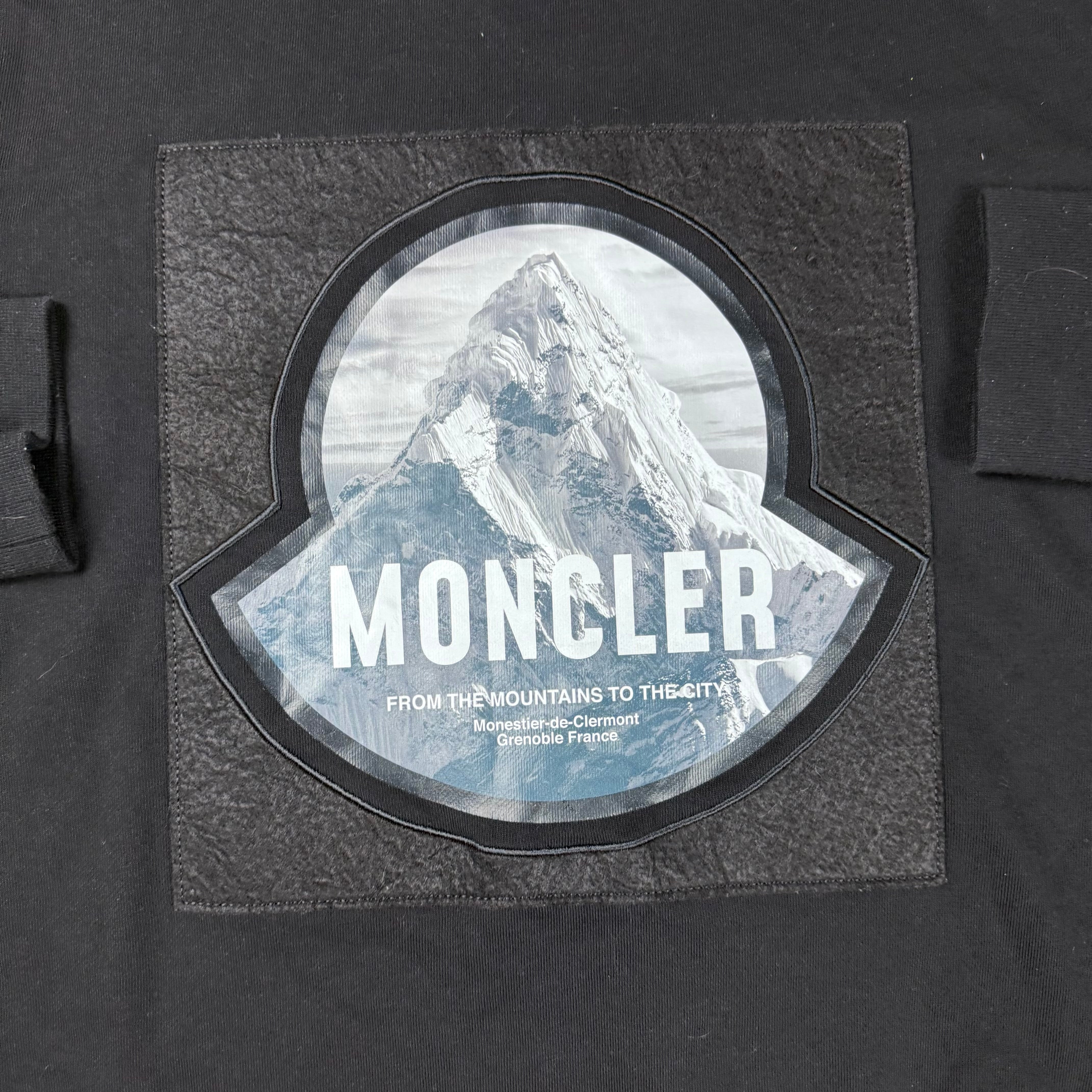 MONCLER JUMPER BLACK - XL (FITS L)