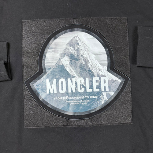 MONCLER JUMPER BLACK - XL (FITS L)