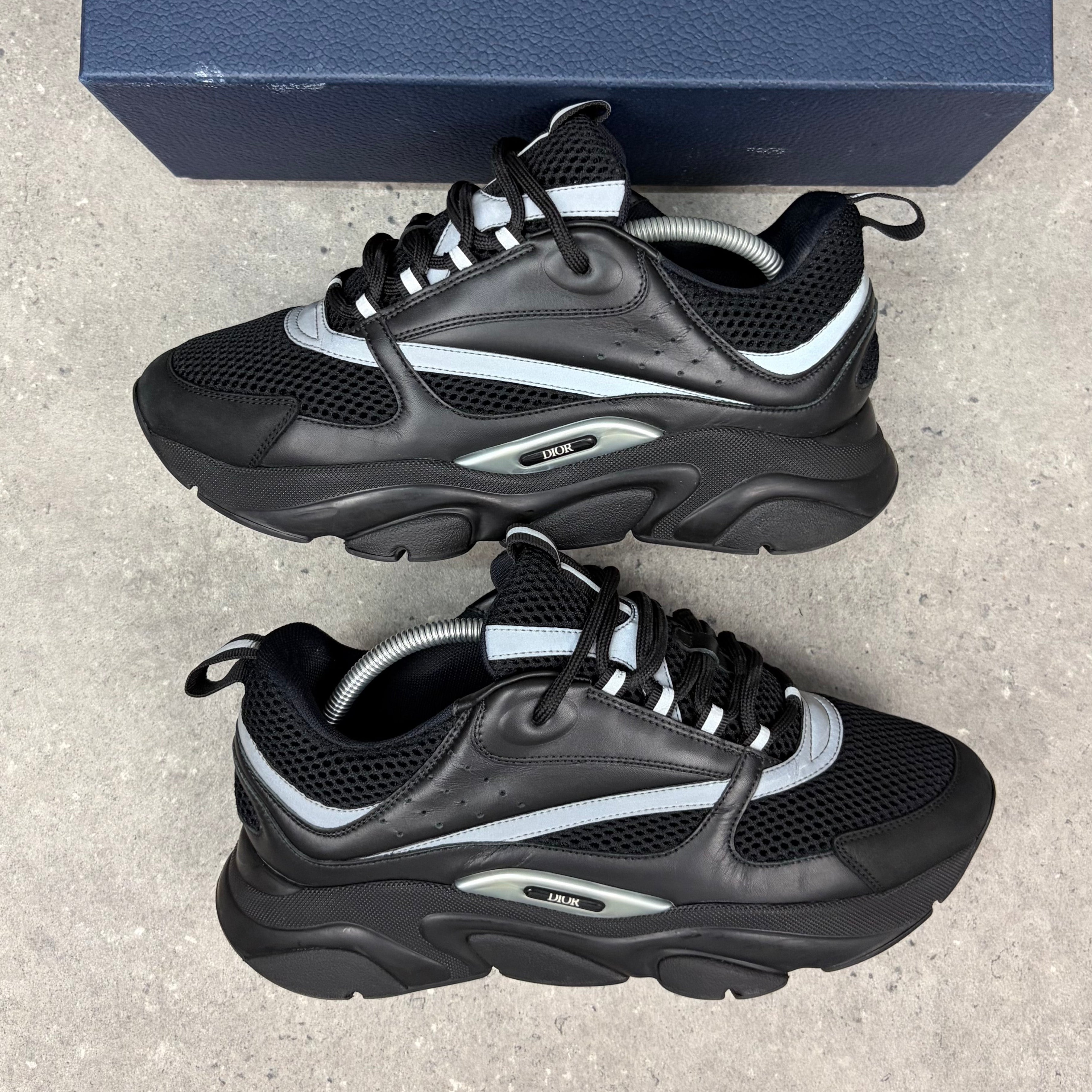 DIOR B22 BLACK - (EU43 / UK9)