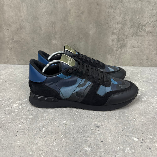 VALENTINO ROCKRUNNER BLUE - (EU42.5 / UK8.5)