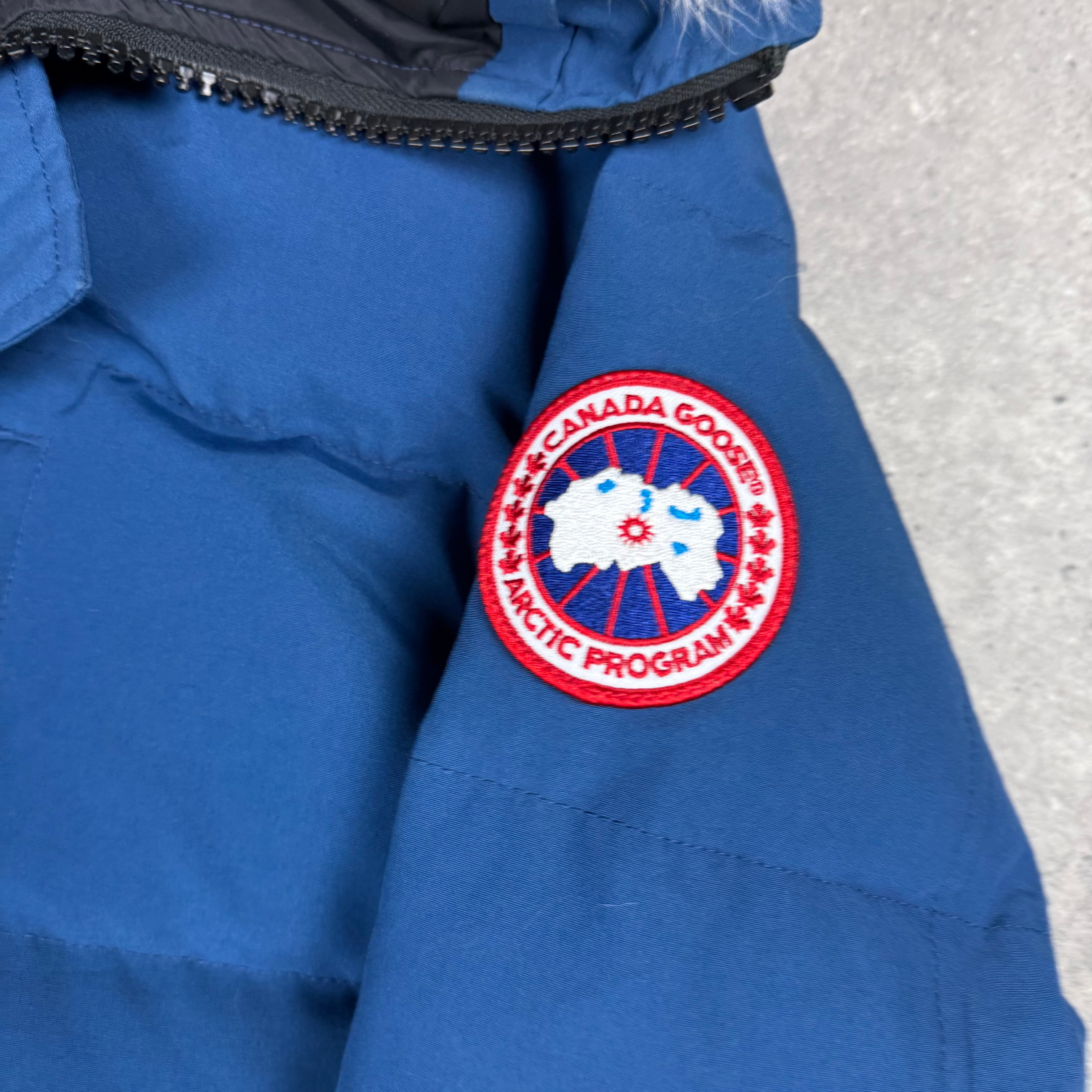 CANADA GOOSE CARSON PARKA BLUE  - (S)