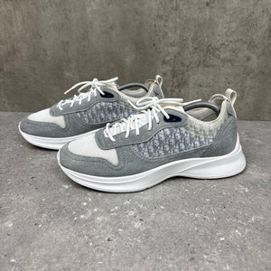 DIOR B25 GREY/WHITE - (EU43 / UK9)