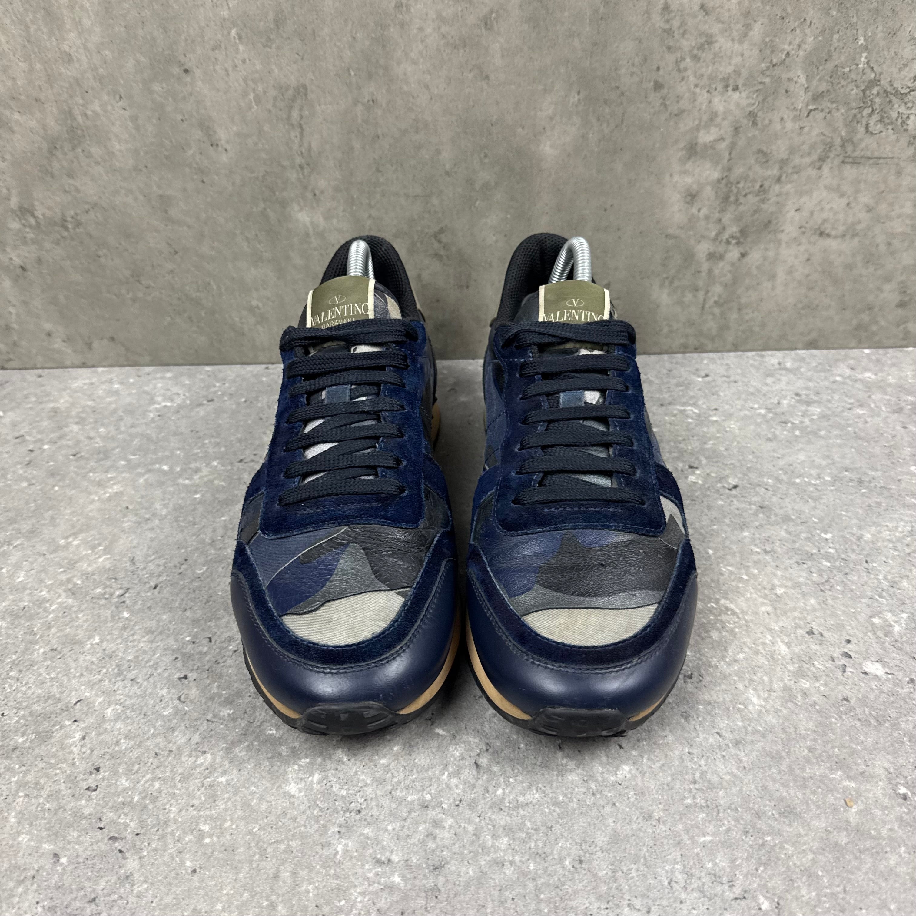 VALENTINO ROCKRUNNER NAVY - (EU41 / UK7)