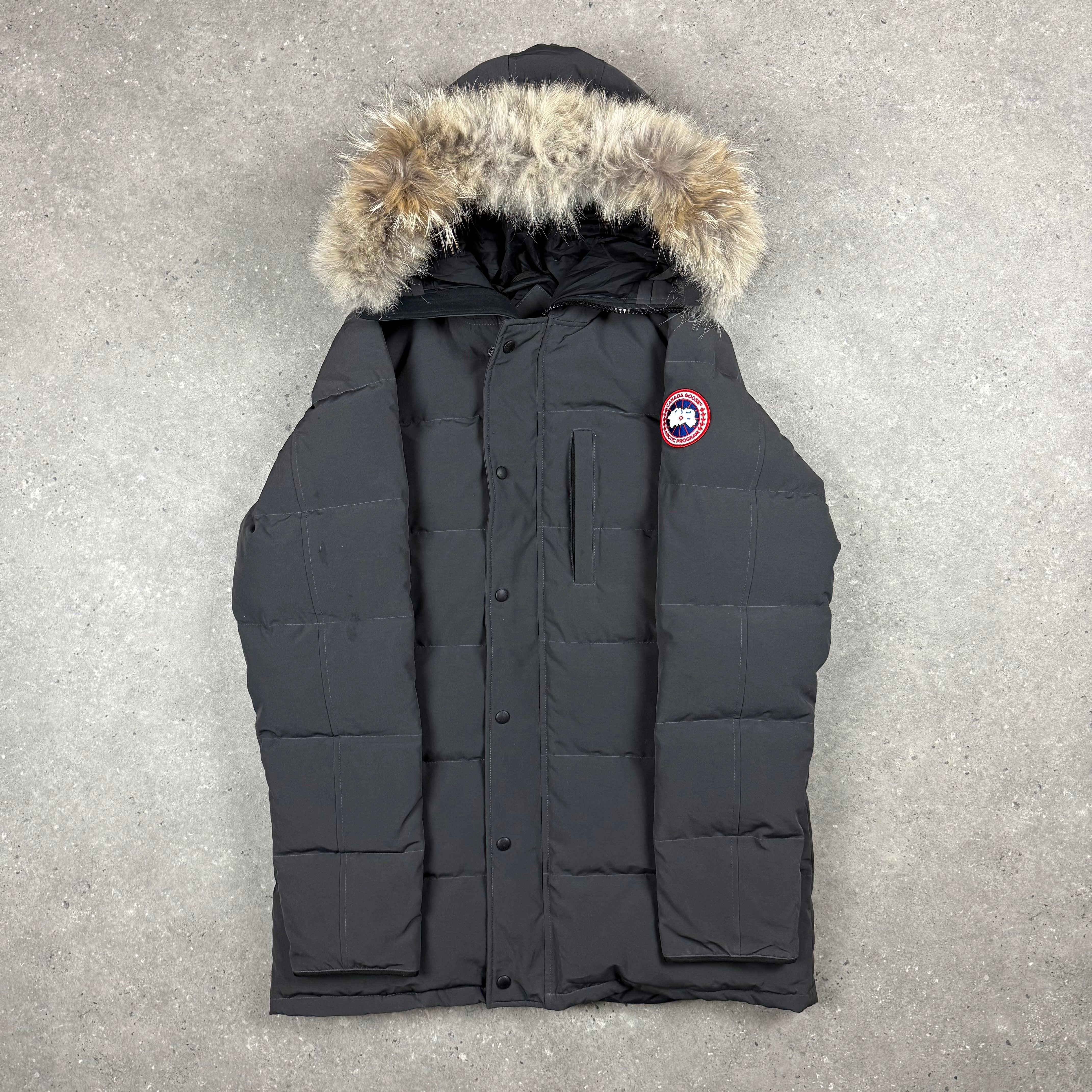 CANADA GOOSE CARSON PARKA GRAPHITE - (XL)