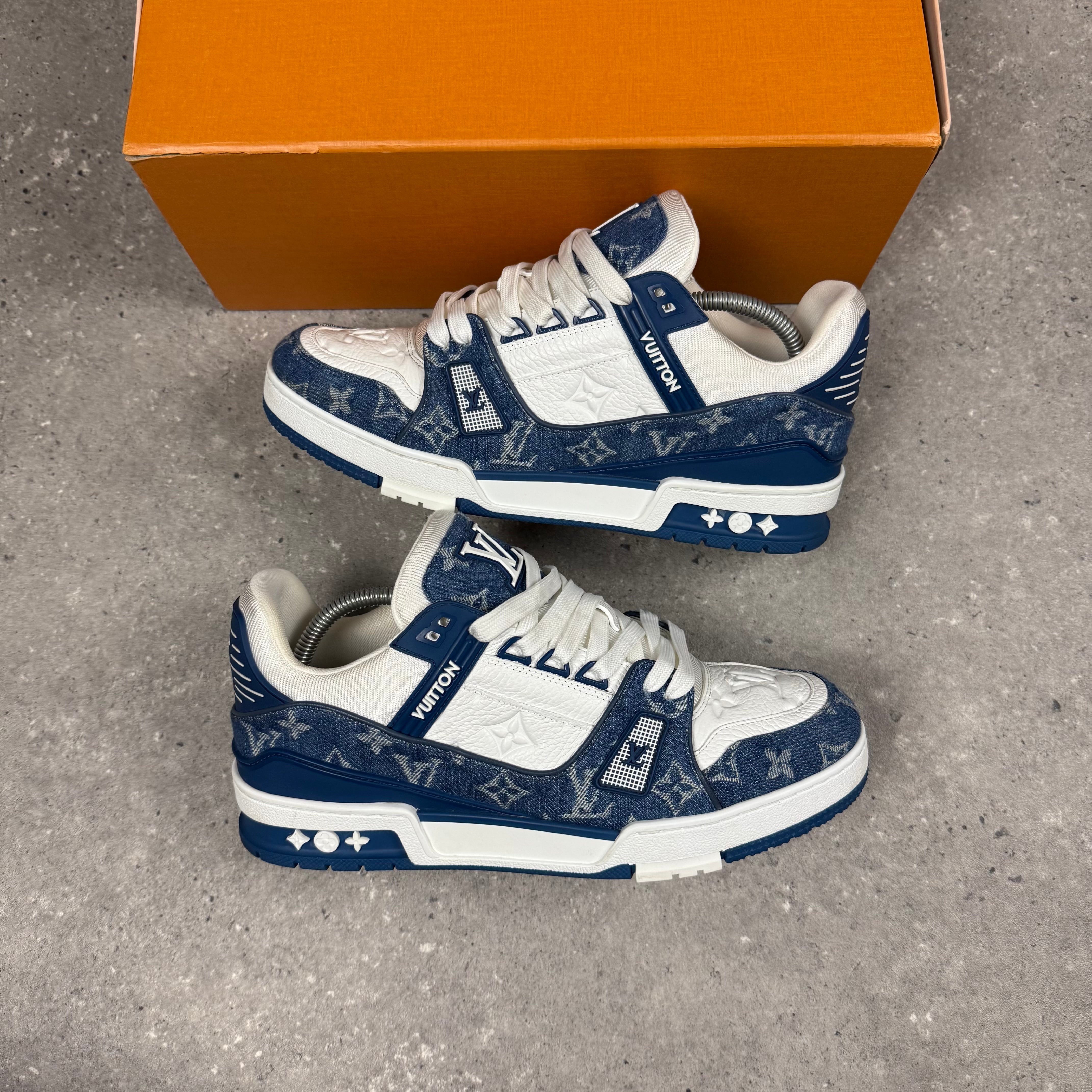 LOUIS VUITTON DENIMS BLUE - EU41 (FITS UK 8)