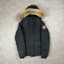 CANADA GOOSE WYNDHAM PARKA BLACK FUSION - (M)