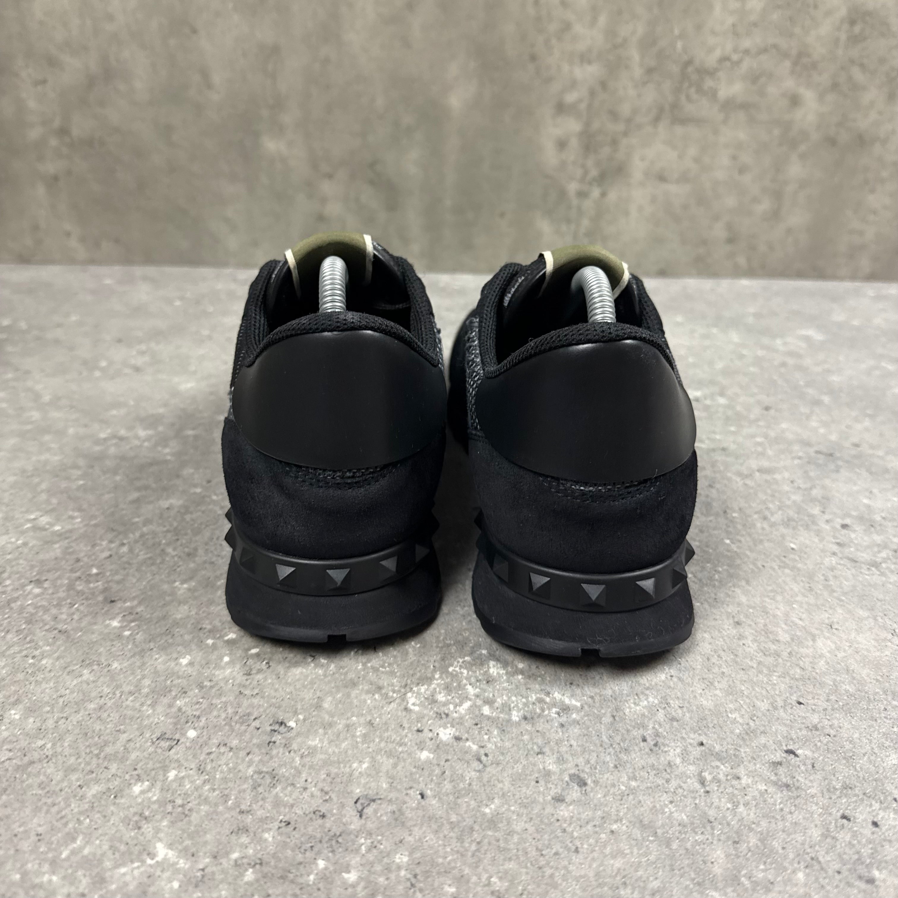 VALENTINO ROCK RUNNER BLACK/GREY - (EU42 / UK8)