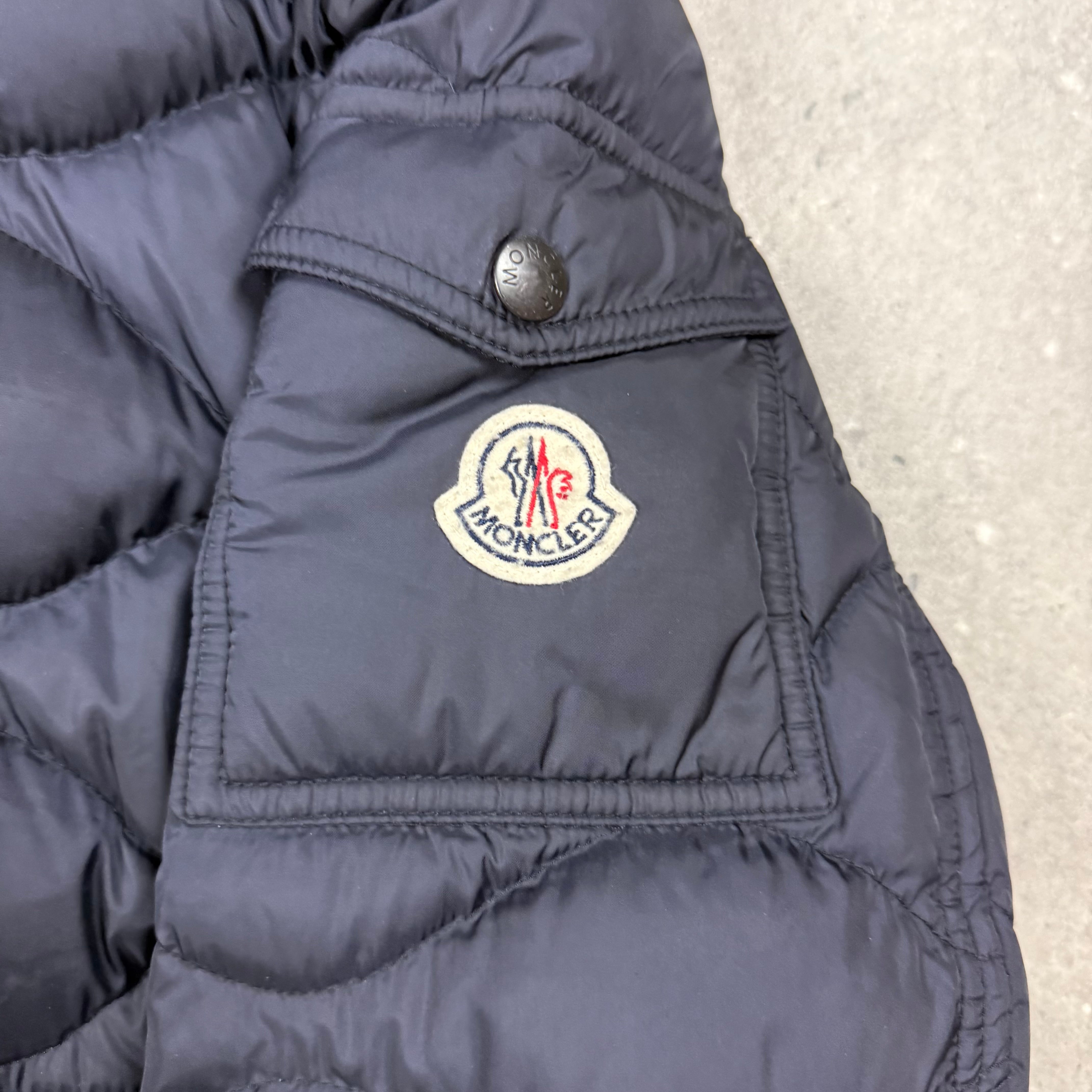 MONCLER MORANDIERES JACKET NAVY - 5 (L)