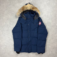 CANADA GOOSE WYNDHAM ATLANTIC BLUE - (L)