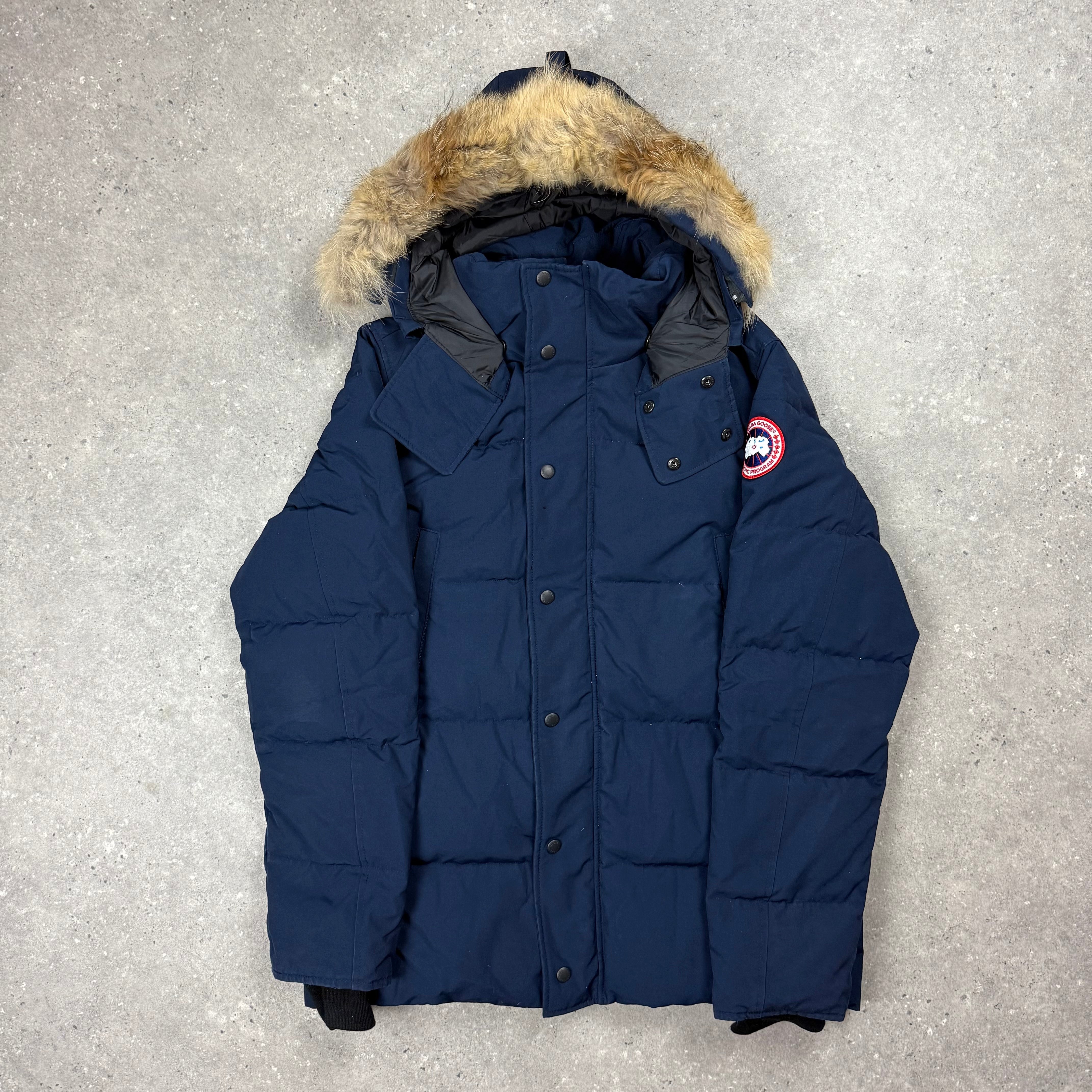 CANADA GOOSE WYNDHAM ATLANTIC BLUE - (L)