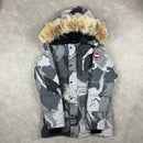CANADA GOOSE CARSON PARKA GREY CAMO - (L)