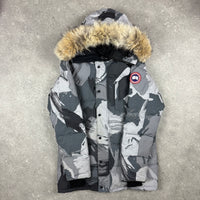 CANADA GOOSE CARSON PARKA GREY CAMO - (L)