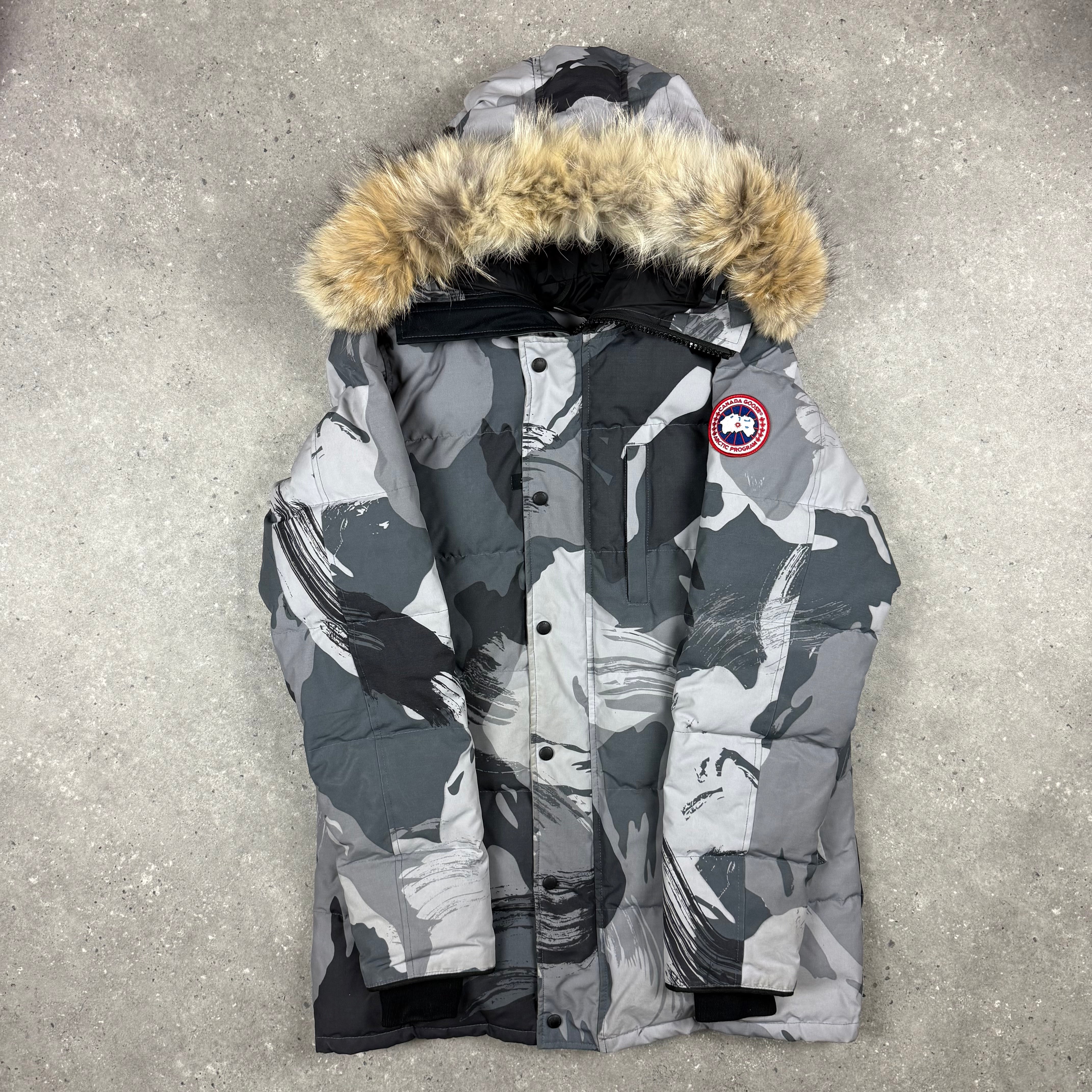 CANADA GOOSE CARSON PARKA GREY CAMO - (L)