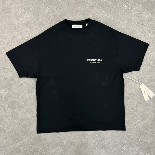 ESSENTIALS SS25 T-SHIRT - JET BLACK