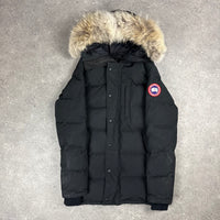 CANADA GOOSE CARSON PARKA BLACK - (M)