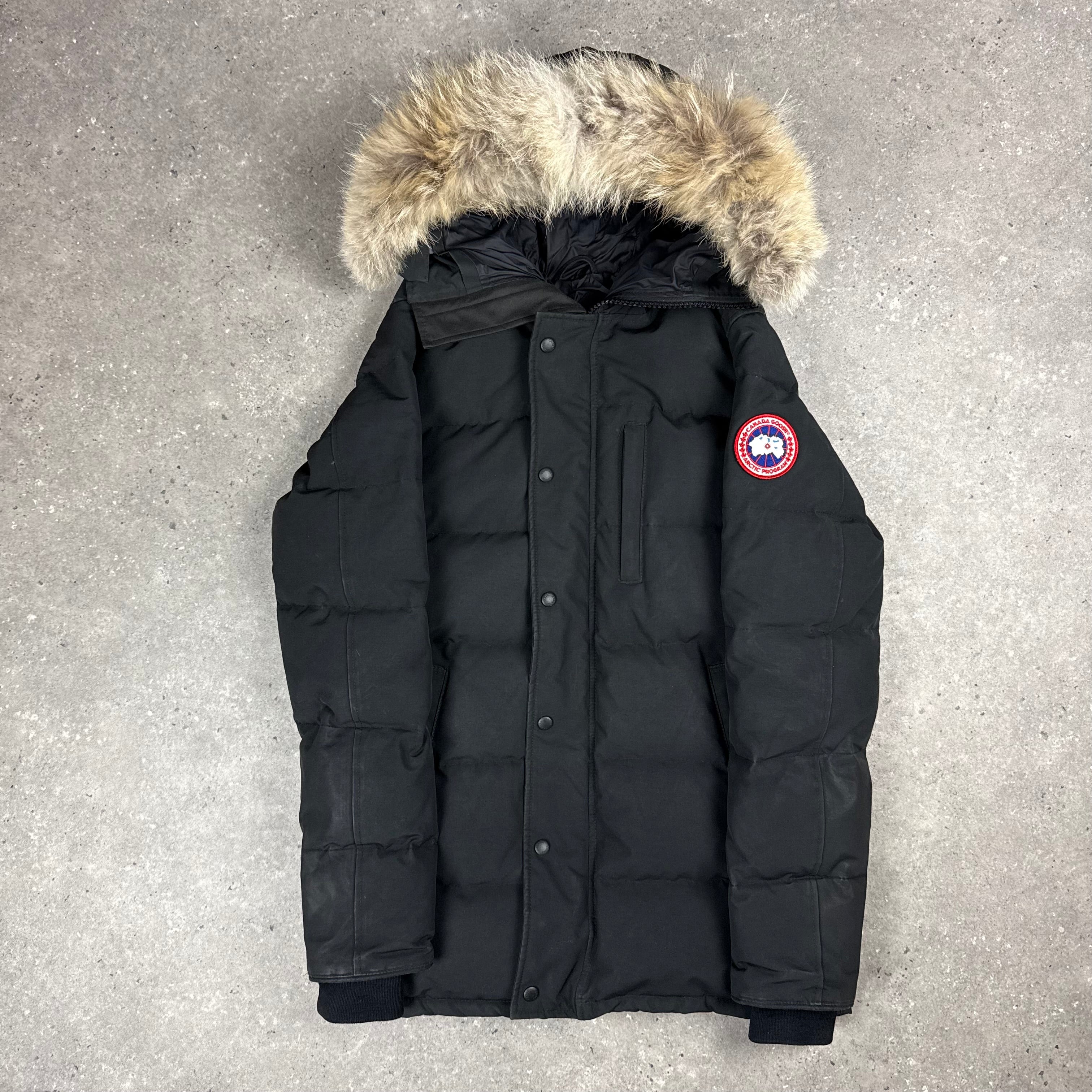 CANADA GOOSE CARSON PARKA BLACK - (M)