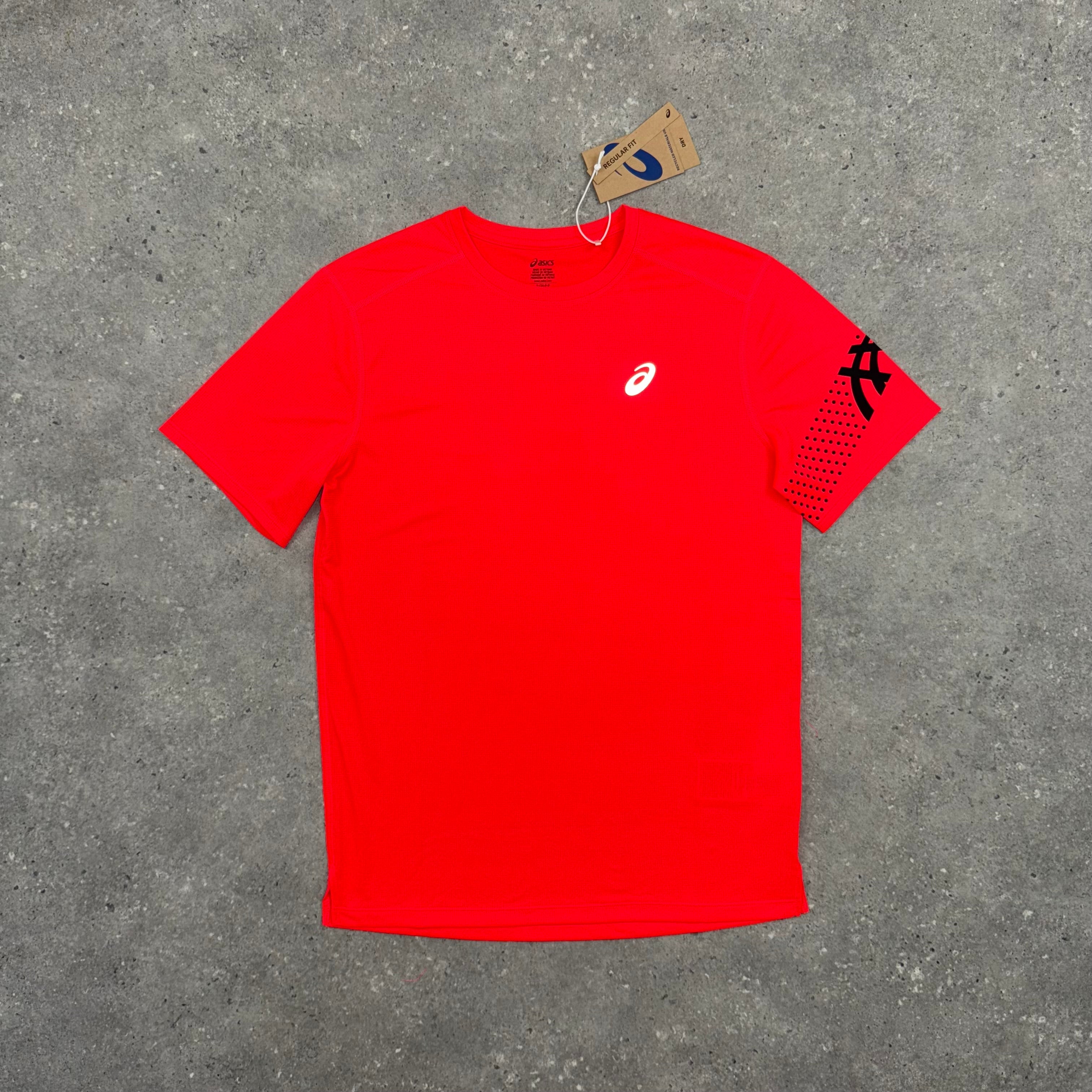 ASICS ICON T-SHIRT - FLASH RED