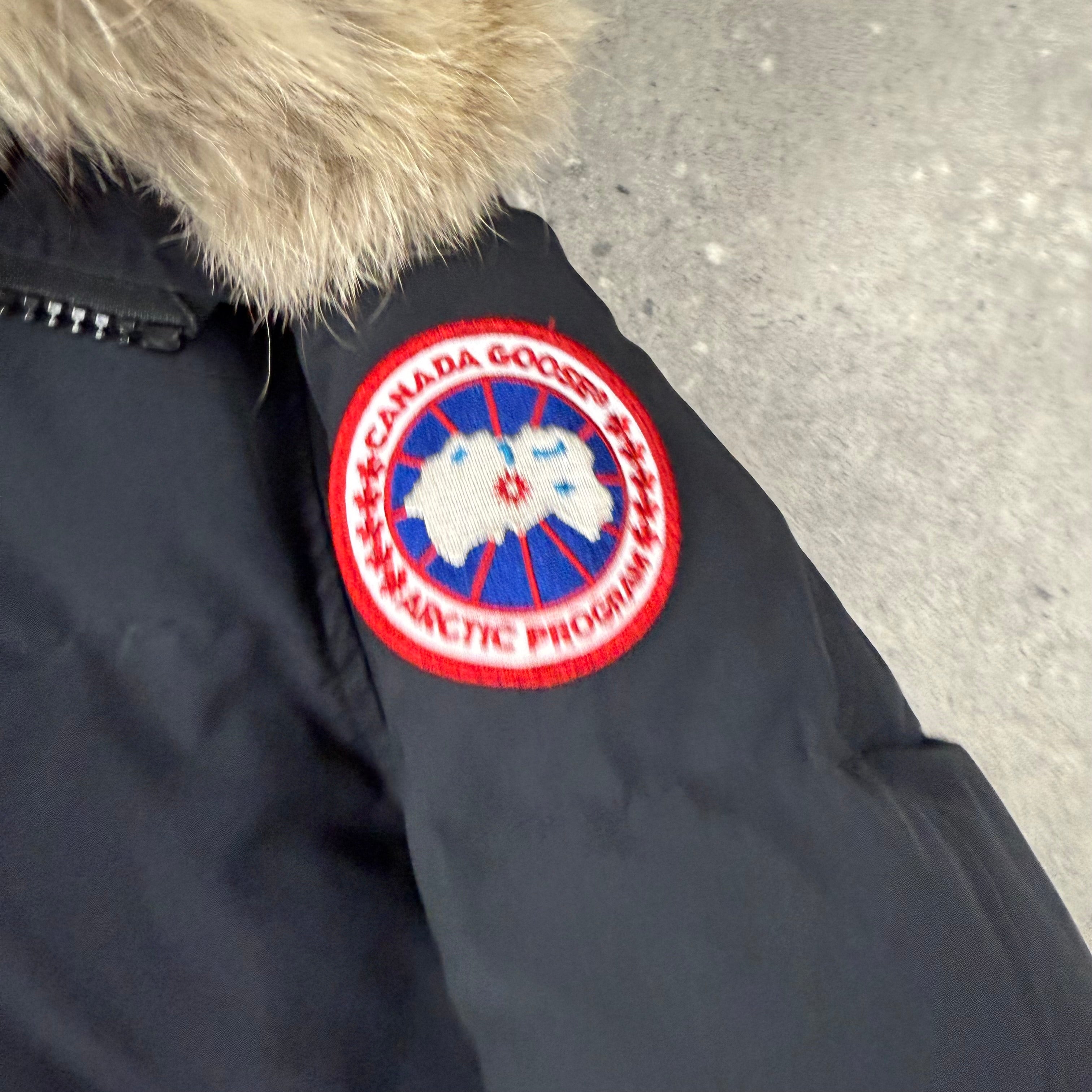 CANADA GOOSE CARSON PARKA NAVY - (S)