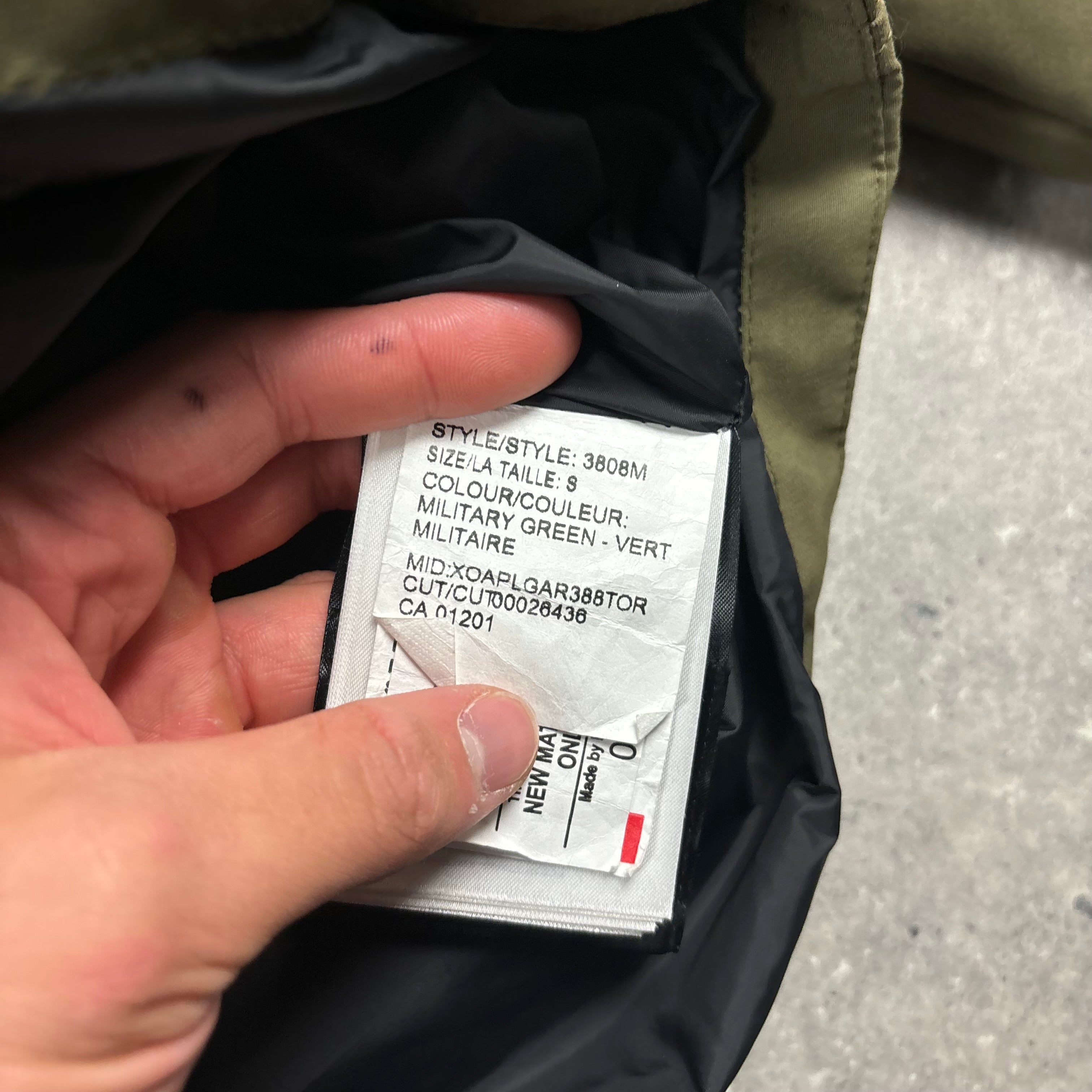 CANADA GOOSE WYNDHAM PARKA KHAKI - (S)