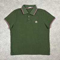 MONCLER POLO KHAKI - (FITS L)