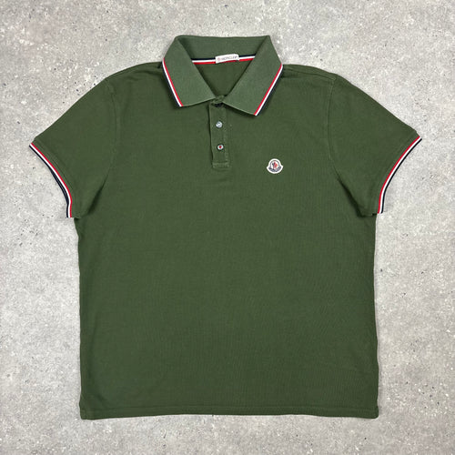 MONCLER POLO KHAKI - (FITS L)