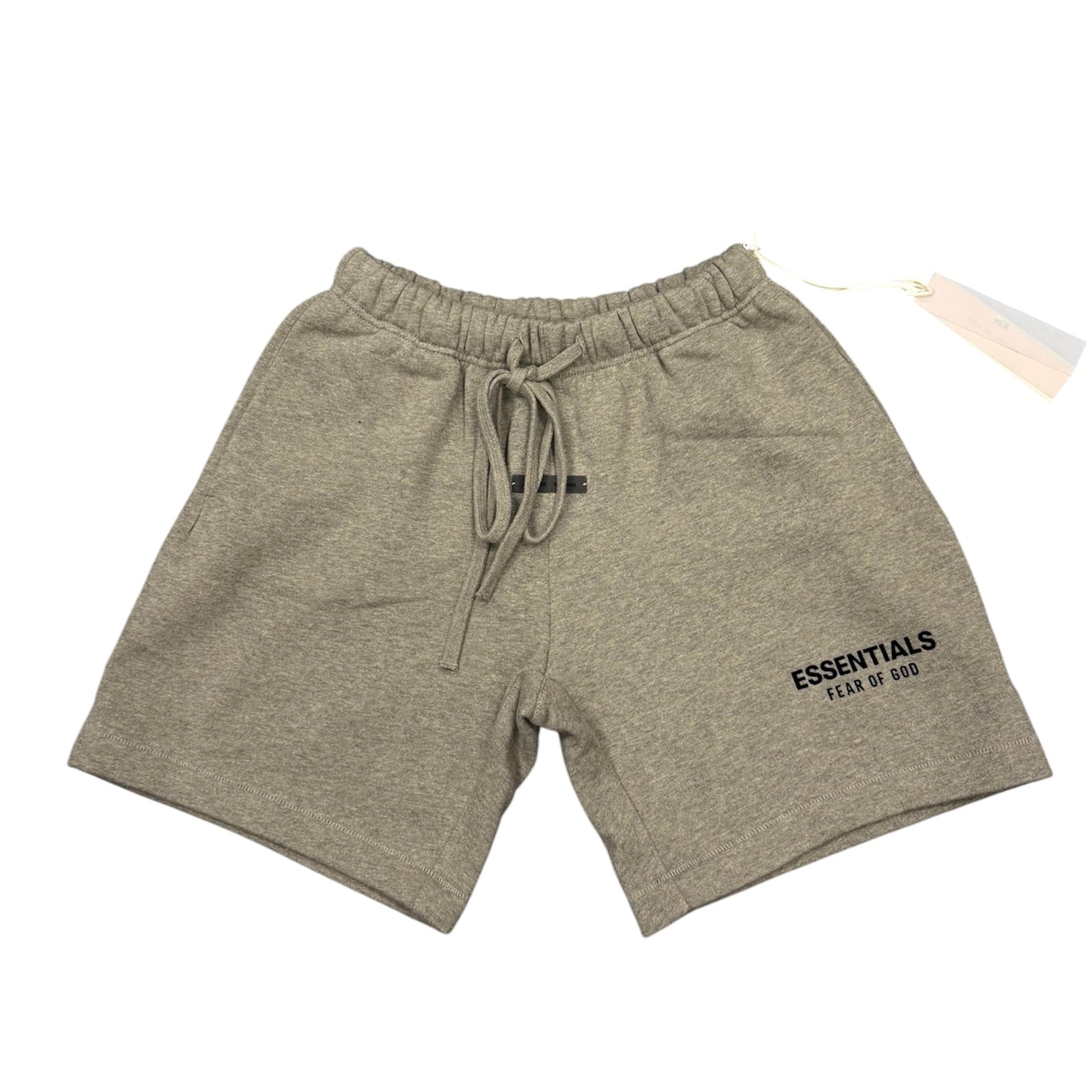 ESSENTIALS SS25 SHORTS - HEATHER GREY