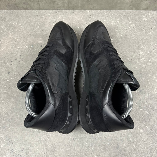 VALENTINO ROCKRUNNER BLACK - (EU42 / UK8)