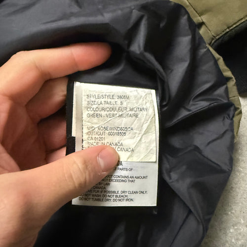 CANADA GOOSE CARSON PARKA MILITARY GREEN  - (S)