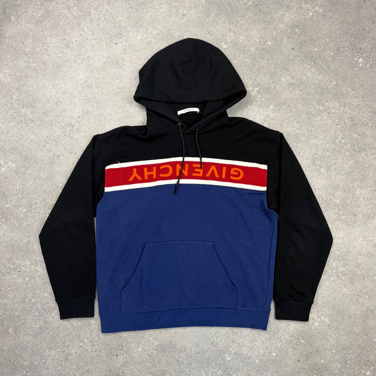 GIVENCHY JUMPER BLACK / BLUE- XL
