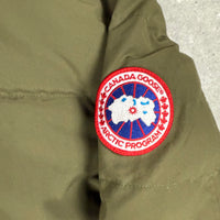 CANADA GOOSE CARSON PARKA MILITARY GREEN  - (S)