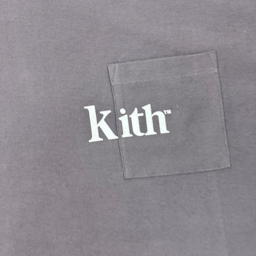 KITH QUINN T-SHIRT - BLACK / WHITE