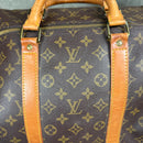 LOUIS VUITTON KEEPALL 55 DUFFLE BAG - BROWN MONOGRAM