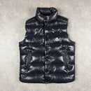 MONCLER TIBB GILET BLACK - 3 (M)