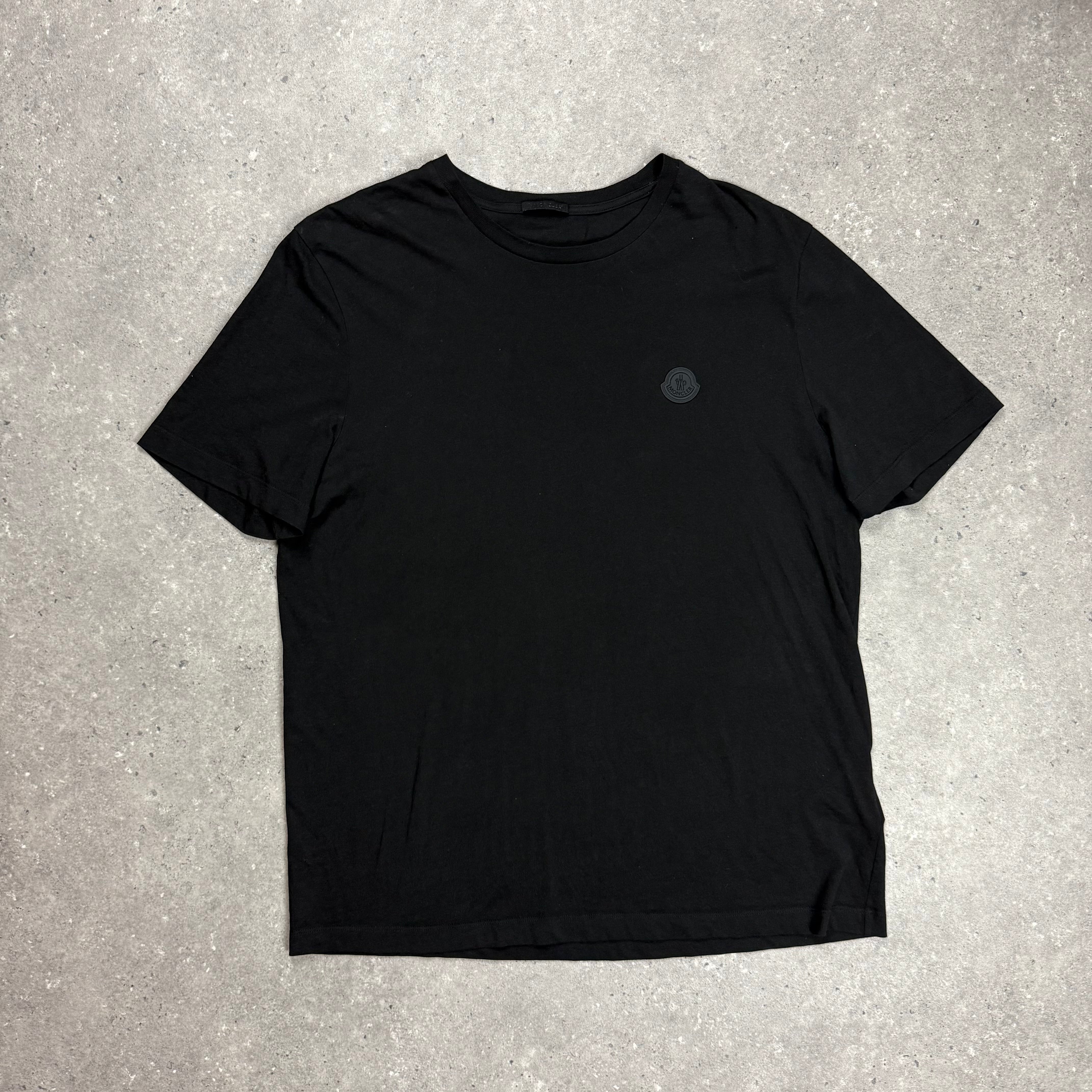 MONCLER T-SHIRT BLACK BADGE - (XL)