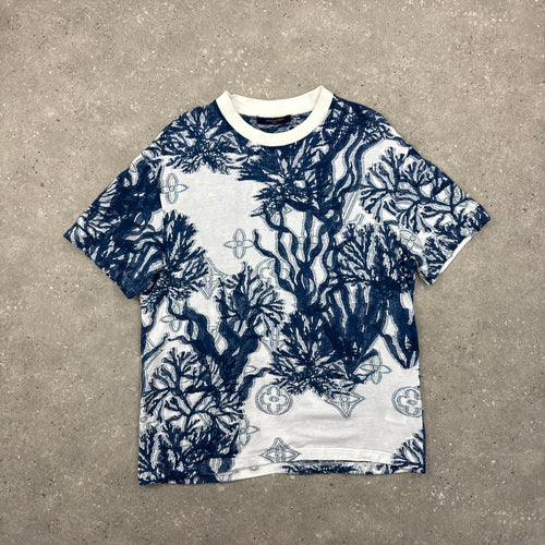 LOUIS VUITTON FLORAL T-SHIRT - (XXL)