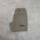 ESSENTIALS SS25 SHORTS - HEATHER GREY