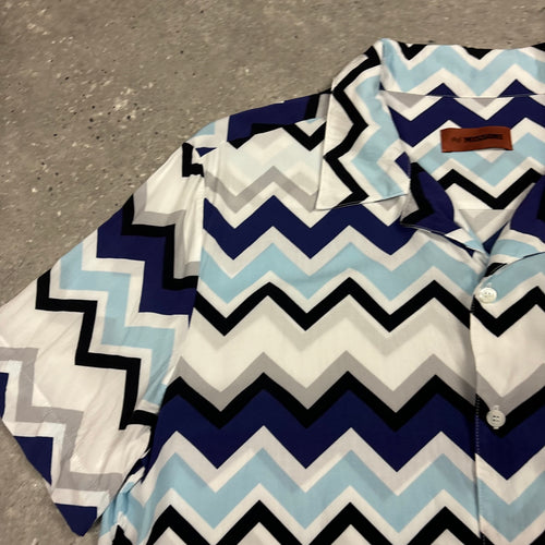MISSONI ZIG ZAG SHIRT - (M)