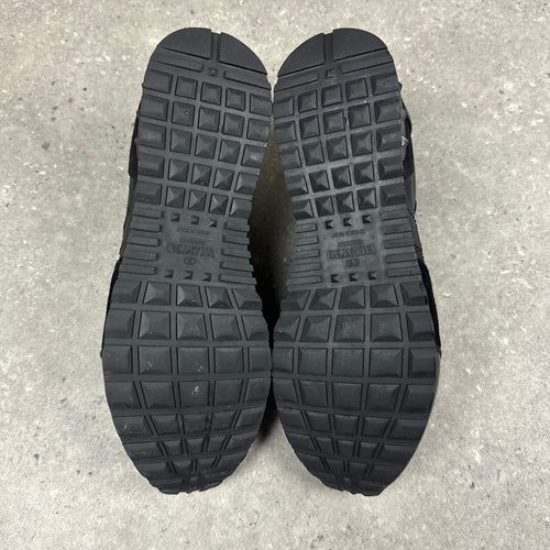 VALENTINO ROCKRUNNER BLACK - (EU42 / UK8)