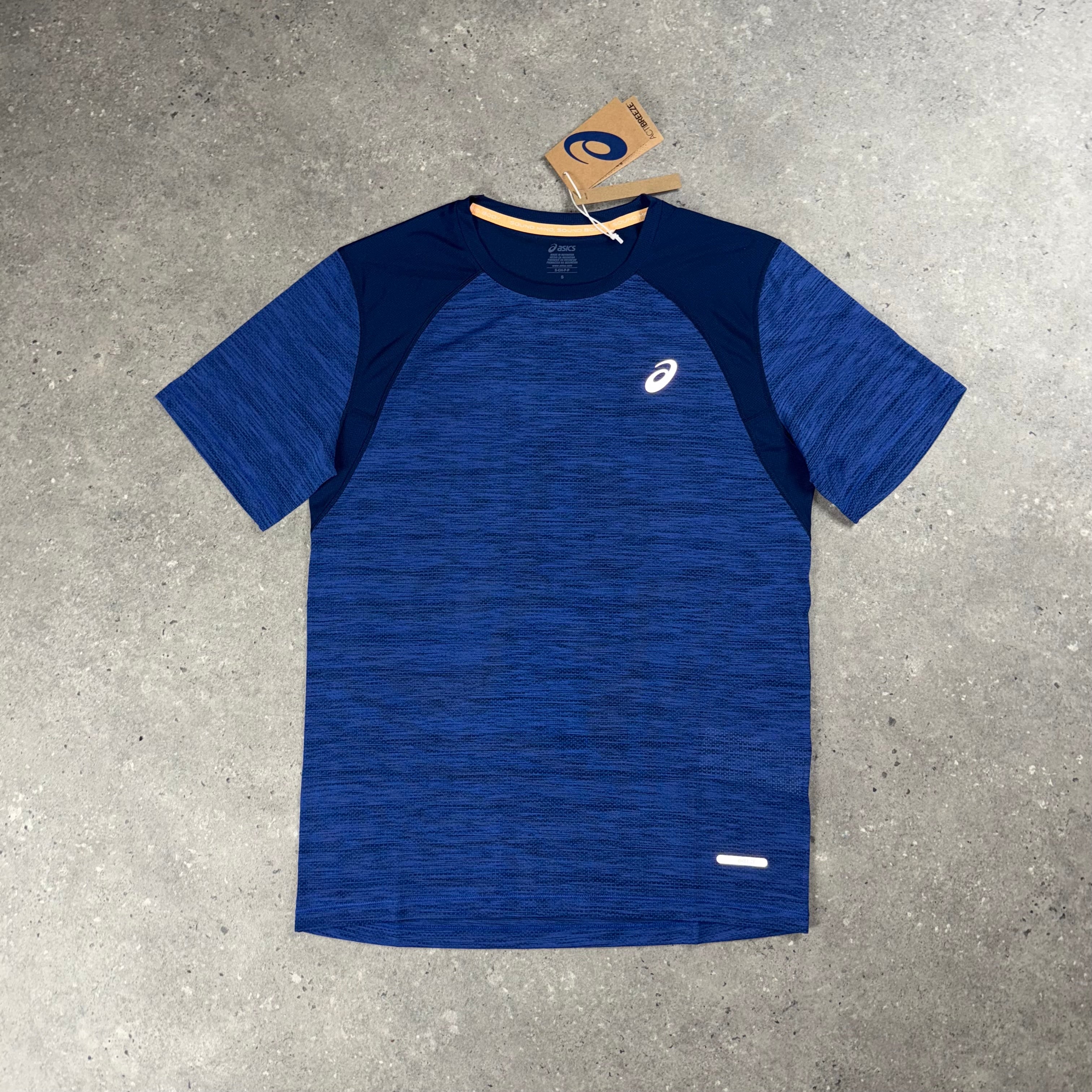 ASICS ROAD T-SHIRT - DARK COBALT NAVY