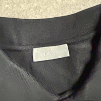 DIOR CD ICON POLO BLACK - L (FITS M)
