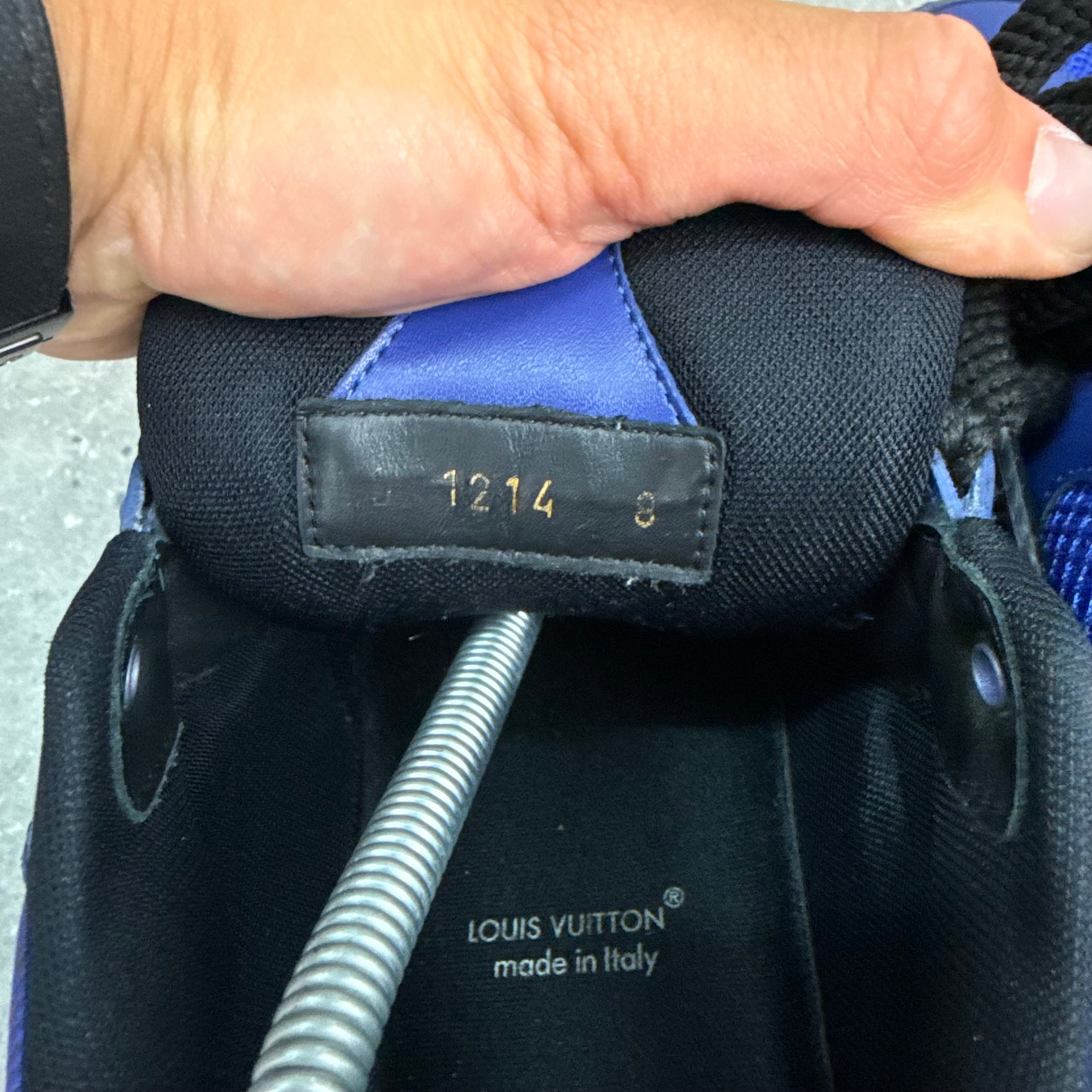 LOUIS VUITTON SKATES BLUE - EU42 (FITS UK 9)