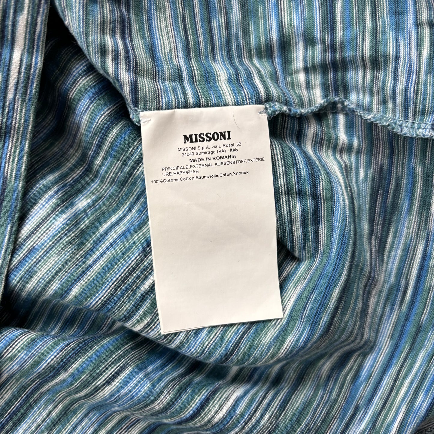 MISSONI T-SHIRT (FITS L)