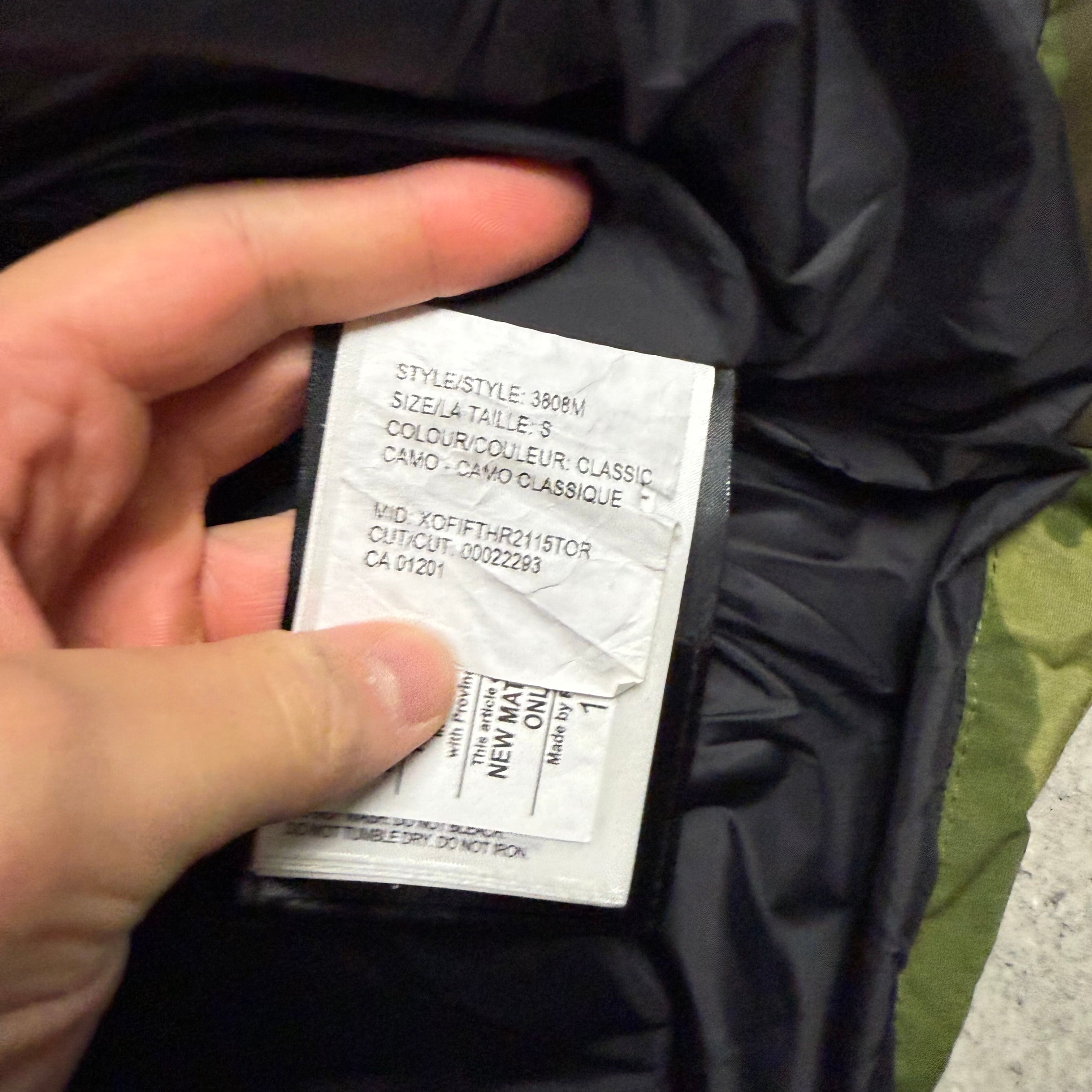 CANADA GOOSE WYNDHAM GREEN CAMO - (S)