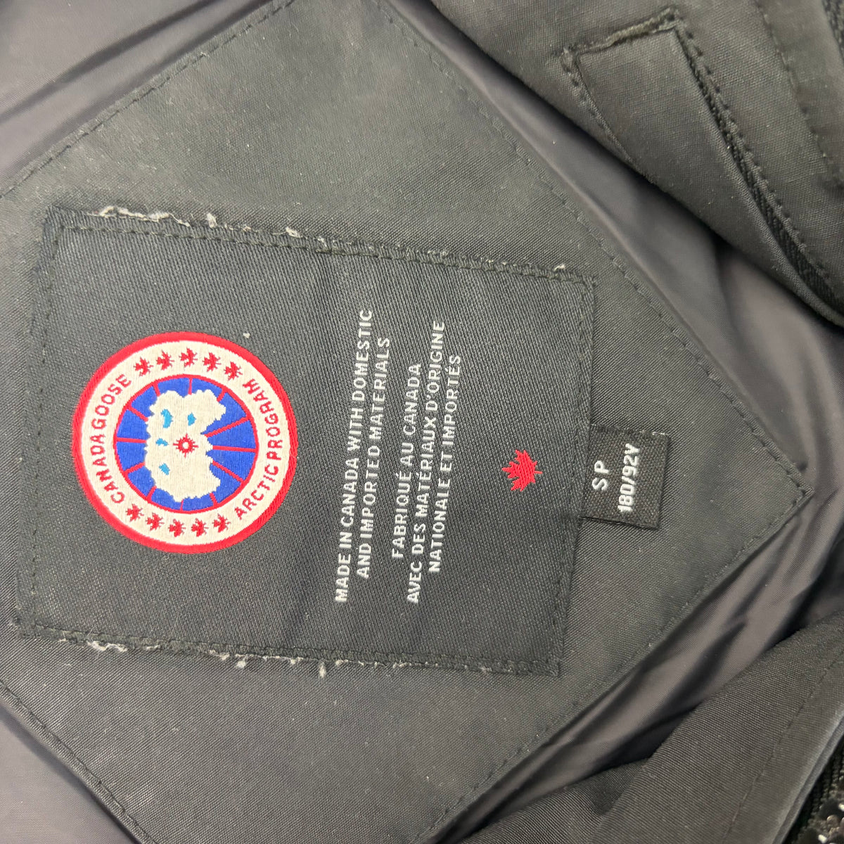 CANADA GOOSE WYNDHAM PARKA BLACK BADGE - (S)