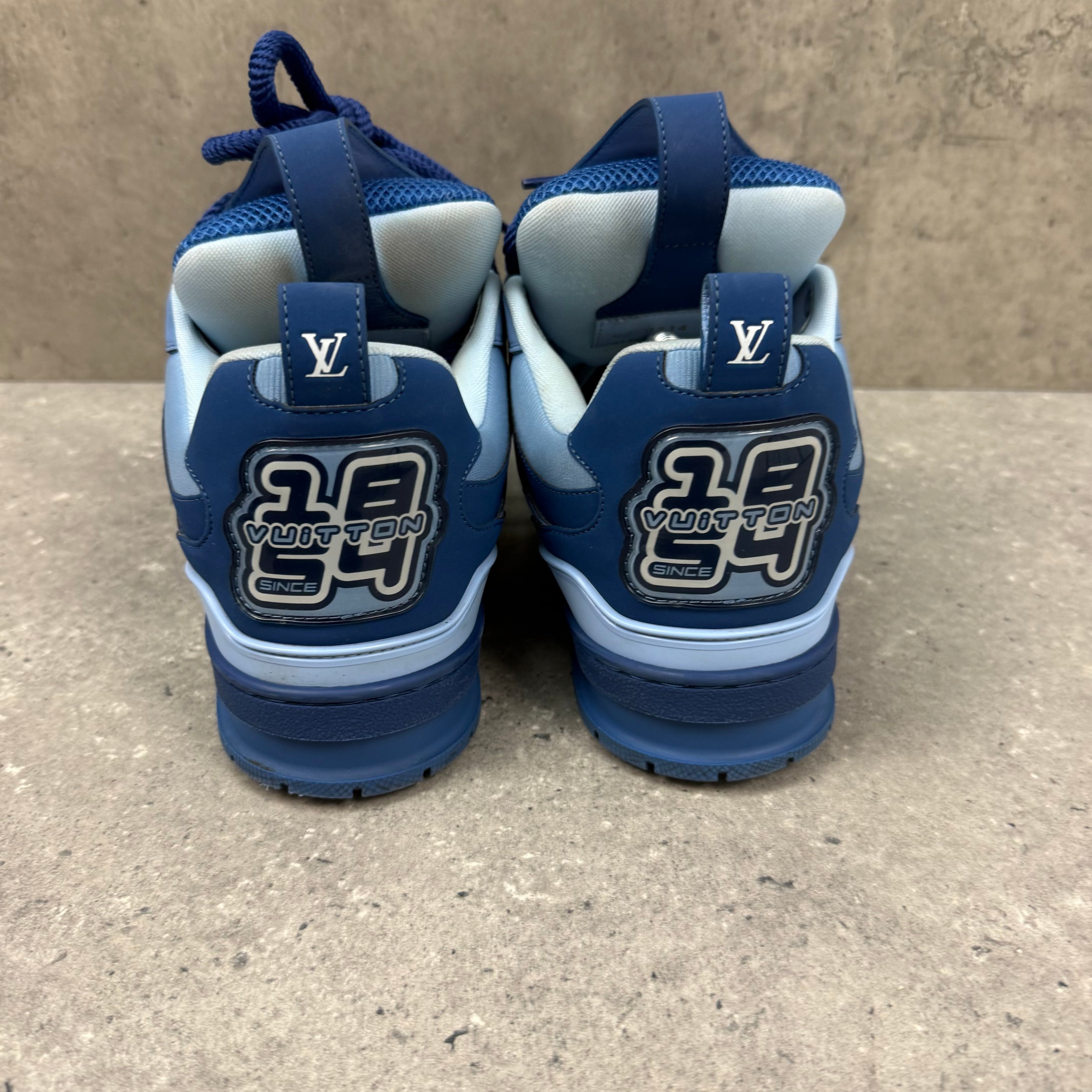 LOUIS VUITTON SKATES BLUE - EU42 (FITS UK 9)