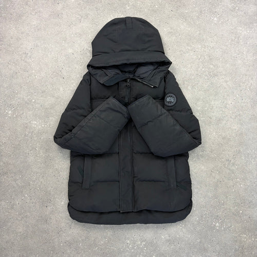 CANADA GOOSE MACMILLAN PARKA BLACK - (M)
