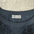 DIOR TOWEL T-SHIRT NAVY - (M)