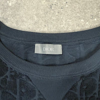 DIOR TOWEL T-SHIRT NAVY - (M)